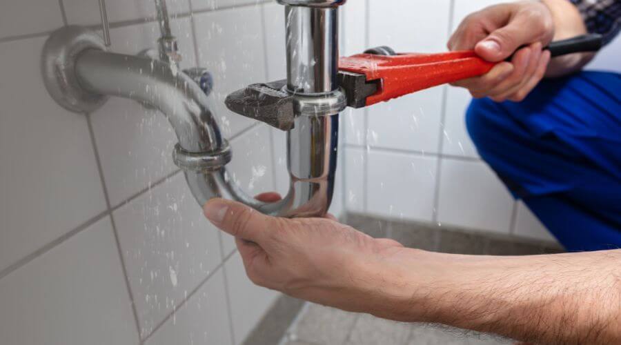 Slab Leak Detection in Flat Top, WV